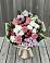 Букет цветов из: Альстромерии, Гвоздики, Розы и Хризантемы в Кизилюрте