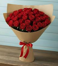 Букет Красные розы Милано в Кизилюрте
