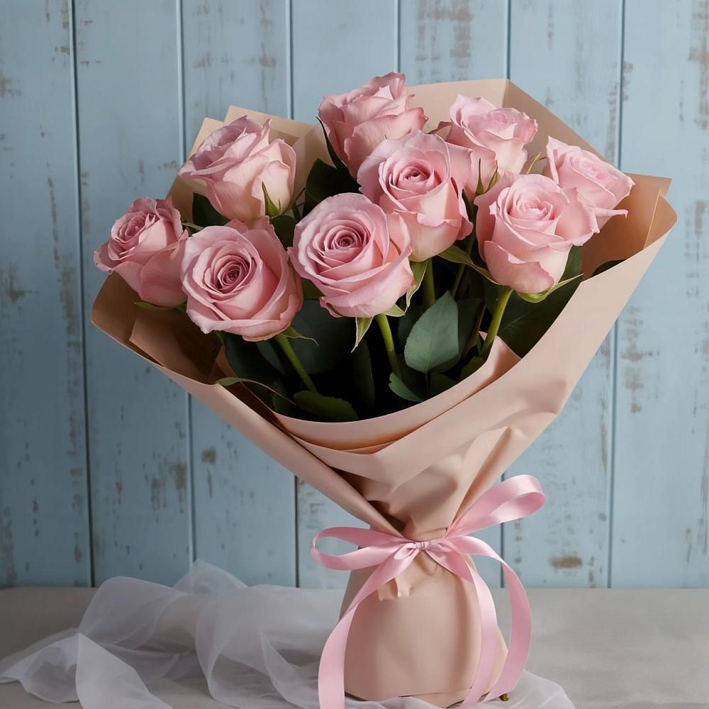 Букет цветов из: Розы в Кизилюрте