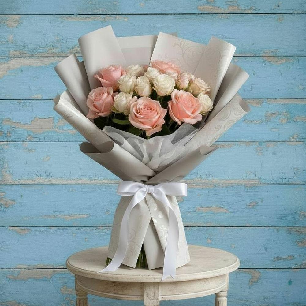 Букет цветов из: Розы в Кизилюрте