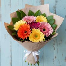 Букет цветов из:  Герберы #REPLACE_PRED# Кизилюрте