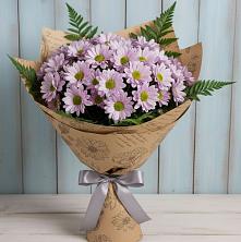 Букет цветов из:  Хризантемы в Кизилюрте