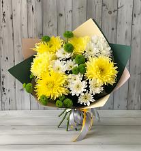 Букет цветов из:  Хризантемы в Кизилюрте