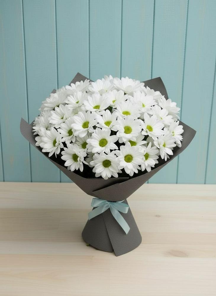 Букет цветов из: Хризантемы в Кизилюрте