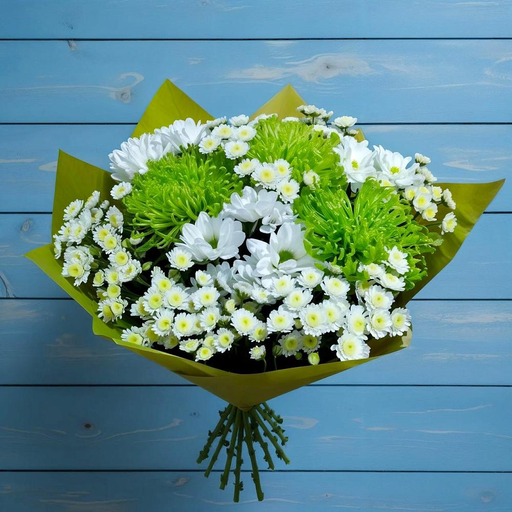 Букет цветов из: Хризантемы в Кизилюрте