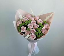 Букет цветов из:  Розы и Хризантемы в Кизилюрте