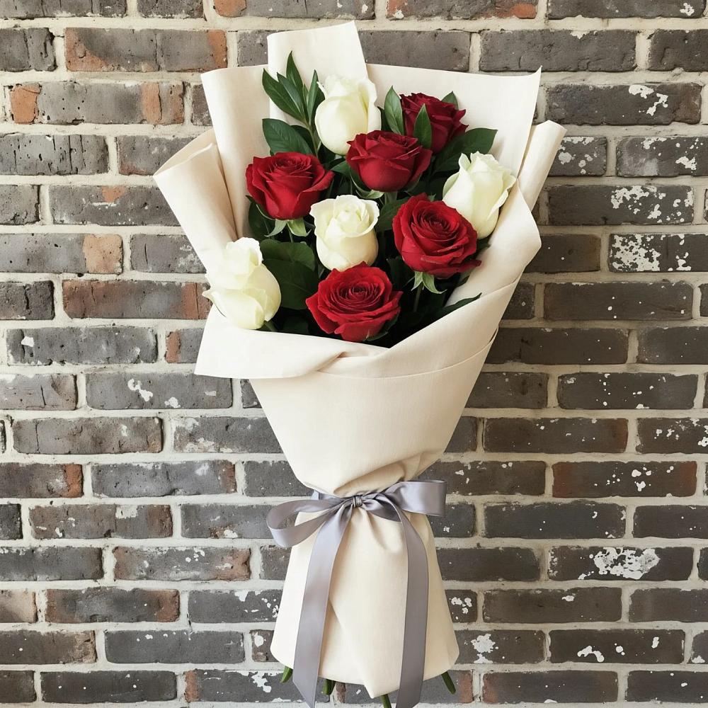 Букет цветов из: Розы в Кизилюрте