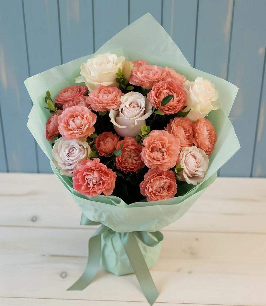 Букет цветов из: Розы в Кизилюрте