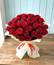Букет 29 Красных роз в Кизилюрте
