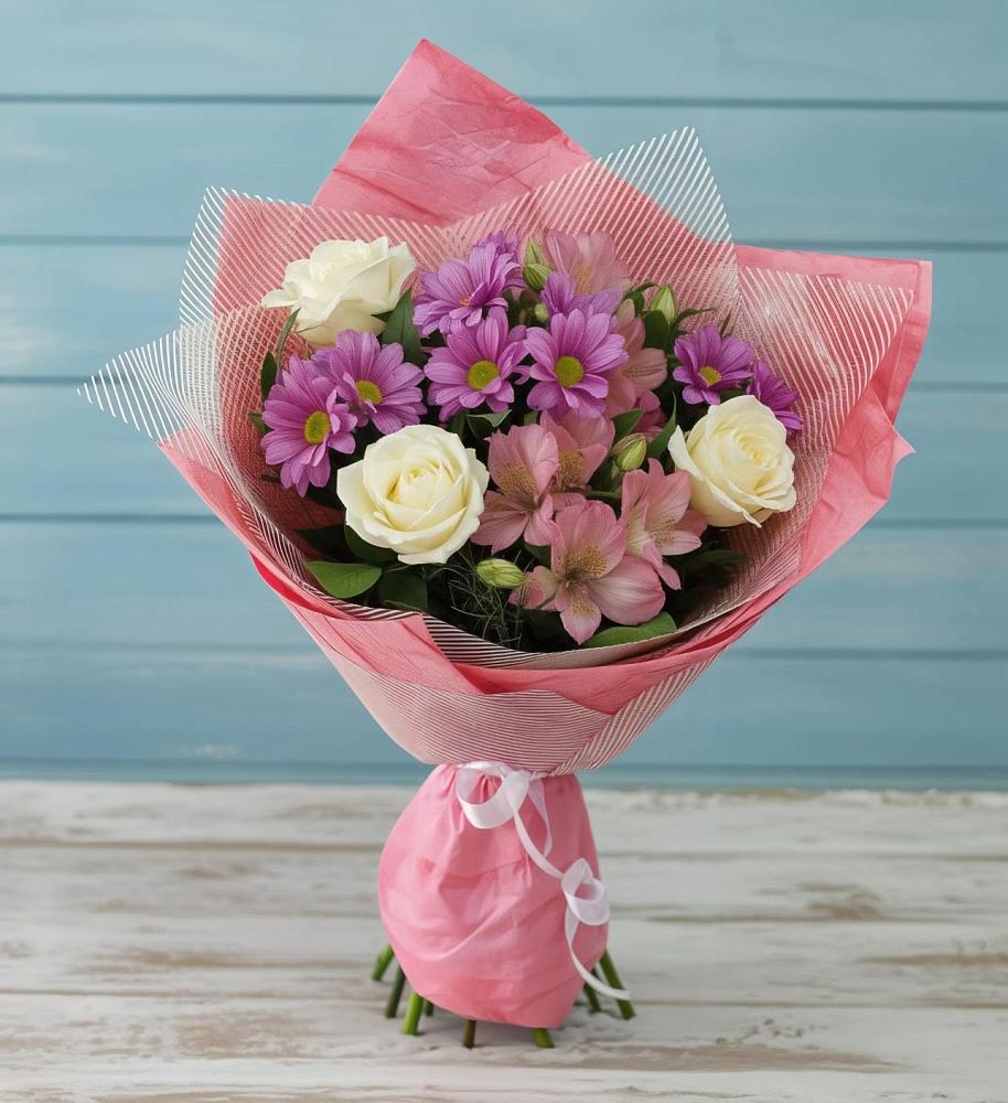 Букет цветов из: Герберы в Кизилюрте